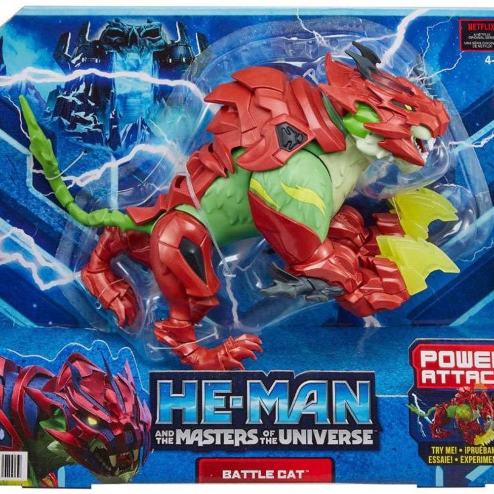 He-Man and the Masters of the Universe Power Attack Battle Cat Action Figure NEW